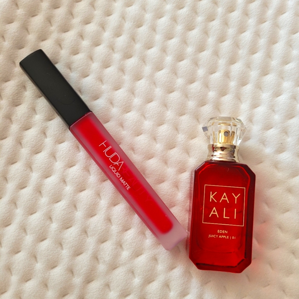 Kayali Eden + Huda lipstick set